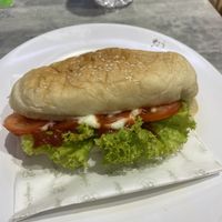 Hot dog   at So Vegan - Yaowarat​ in Bangkok