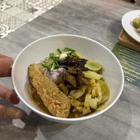 Khan-soy. Fabulous !  at So Vegan - Yaowarat​ in Bangkok
