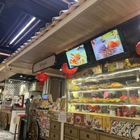 At the top of the escalators of the shopping centre   at So Vegan - Yaowarat​ in Bangkok