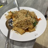 Pad thai  at So Vegan - Yaowarat​ in Bangkok
