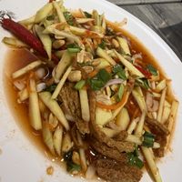 Som Tum  at So Vegan - Yaowarat​ in Bangkok