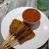 Satay at So Vegan - Yaowarat​ in Bangkok
