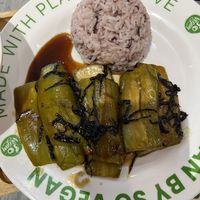Grilled Eggplant Teriyaki   at So Vegan - Yaowarat​ in Bangkok