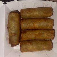 Spring rolls!  at So Vegan - Yaowarat​ in Bangkok