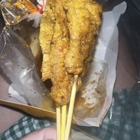Tofu satay  at So Vegan - Yaowarat​ in Bangkok