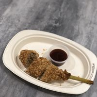 Vegan unchicken from mushrooms at So Vegan - Yaowarat​ in Bangkok