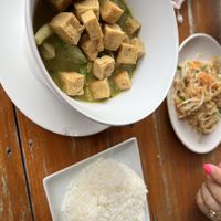 Green curry  at Apsara in Koh Lanta