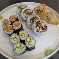  at Shū ShòuSī 蔬壽司 - Yasaisushi in Taichung