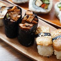 sushi at Shū ShòuSī 蔬壽司 - Yasaisushi in Taichung