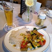 grilled vegetables at Alte Post in Bad Birnbach