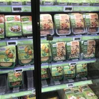 vegan stuff at Pam in Bologna