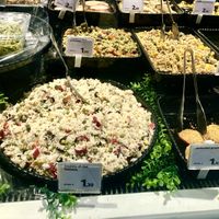 Cous cous and rice  at Pam in Bologna