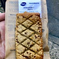 Fruit tart  at Pam in Bologna