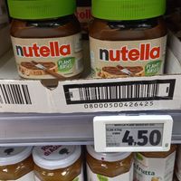 vegan nutella at Pam in Bologna