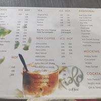 Drinks, not all are vegan...ask the server at Define Bakery and Eatery in Denpasar