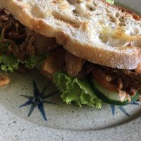 Sourdough sandwich  at Define Bakery and Eatery in Denpasar