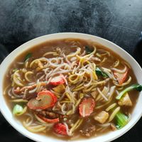 Delicious vegan hokkien mee. A satisfying lunch 👍 at Mummy Yummy in East Singapore