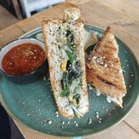 Pesto grilled cheese at Ver De in Puerto Princesa