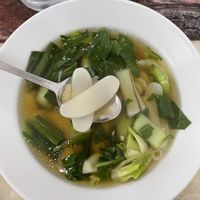 Sopa de pasta de arroz y verdura at El Chino Misterioso in Bilbao
