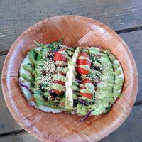 Spinach Avocado Tacos at Leahi Health in Koloa
