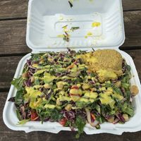 Mock tuna bowl at Leahi Health in Koloa