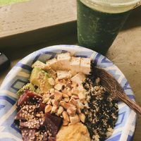 Beet Poke Salad at Leahi Health in Koloa