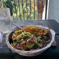 The flakes weren’t on it, I added them myself, and already began eating!! at Tamale Company in Orlando