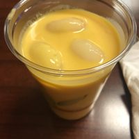 Mango lassi at Saran Indian in Springfield