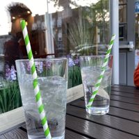 Eco-friendly straws! at Pho-losophy in Narberth
