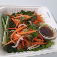 #11 - Teriyaki Tofu on lettuce wraps at Bánhwich in Lincoln