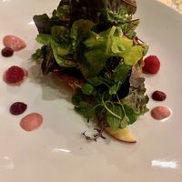 Heirloom apple & raspberry salad   at Walt Disney World - California Grill in Lake Buena Vista