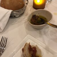 Starter Bread with a Tomato Olive Oil Spread at Walt Disney World - California Grill in Lake Buena Vista