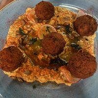 Family falafel platter at Walt Disney World - Jungle Navigation Co Skipper Canteen in Lake Buena Vista
