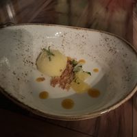 dessert- lime panacotta  at Walt Disney World - Jungle Navigation Co Skipper Canteen in Lake Buena Vista