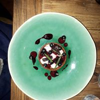 Dessert at Locafé in Grenoble