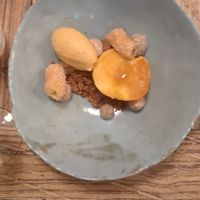 Apple based dessert at Locafé in Grenoble