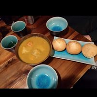 Delicious vegetable curry at Bodhi in Hanoi