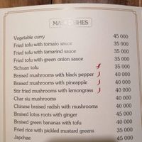 A lot to choose from! at Bodhi in Hanoi