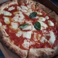 Vegan margherita at Evoo in Barnsley