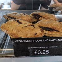Mushroom roll at More? The Artisan bakery in Staveley
