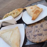 Empanaditas at La Converseria in Santiago