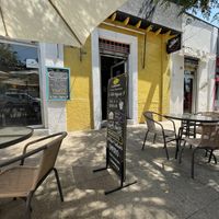 Frontis local  at La Converseria in Santiago