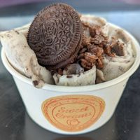 Cookies 'n Cream (without chocolate syrup or Pocky stick) at Sweet Creams in Honolulu