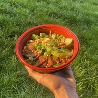 Yaki Soba vegan (with tofu)   at Hélou Sushi House in Paris