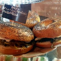 Bagels at Zebu in Bologna