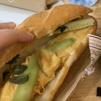 Tofu Bahn mi - ask for no butter at Huong Viet in Hanoi