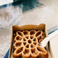   at Otto Waffle Atelier in Bruges