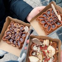   at Otto Waffle Atelier in Bruges