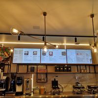 Inside at Otto Waffle Atelier in Bruges