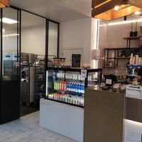 Inside at Otto Waffle Atelier in Bruges